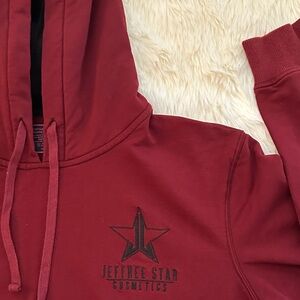 Jeffree Star Deep Red Hoodie